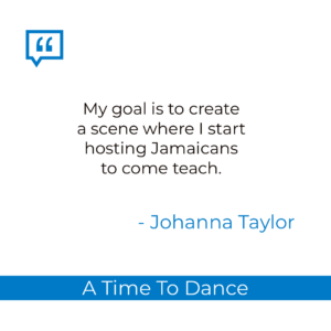 Johanna Taylor dancehall quote